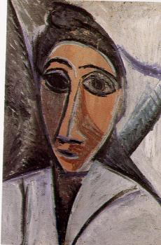 Pablo Picasso : head of a woman or a sailor